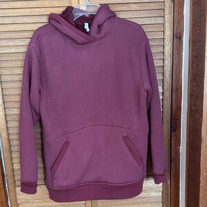 Athleta Men's Maroon Hoodie